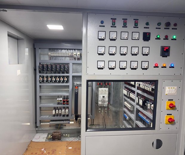 Asphalt Batch Mix Control Panel and Scada