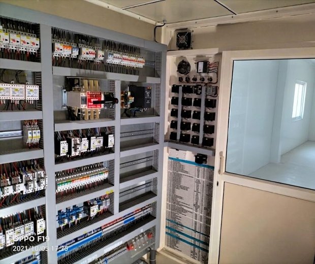 Asphalt Batch Mix Control Panel and Scada