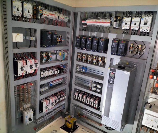 Asphalt Batch Mix Control Panel and Scada