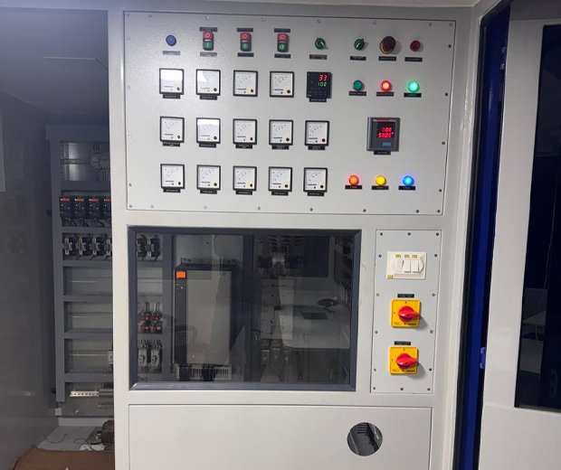 Asphalt Batch Mix Control Panel and Scada