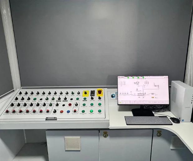 Asphalt Drum Mix Control Panel and Scada